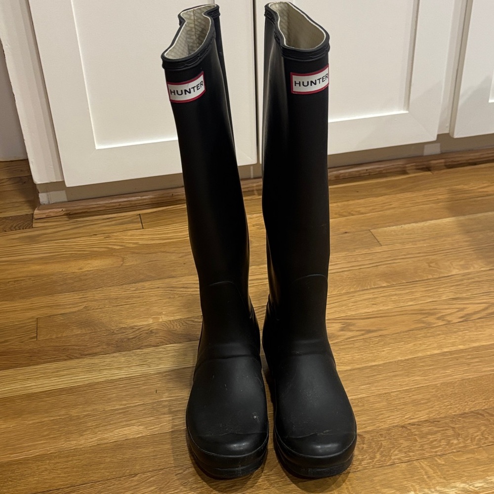 Hunter Classic Black Waterproof Boots